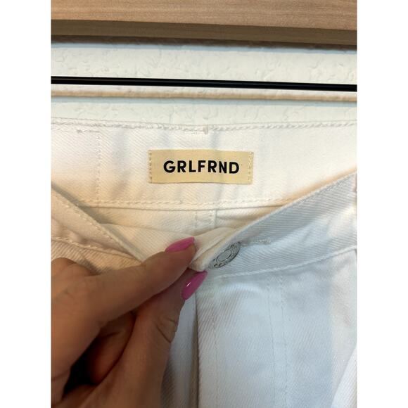 NWT GRLFRND Lex Cargo Jean in Sierra white - Picture 5 of 8